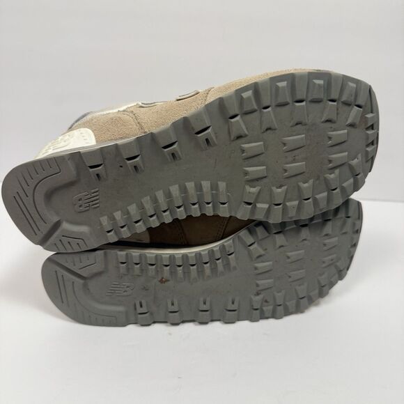 New Balance Mens 574 U574002 Blue Brown Casual Shoes Sneakers Size 6.5D - Picture 5 of 7